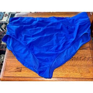 Torrid High Waisted Royal Blue Bikini Swim Bottoms- Size 3X